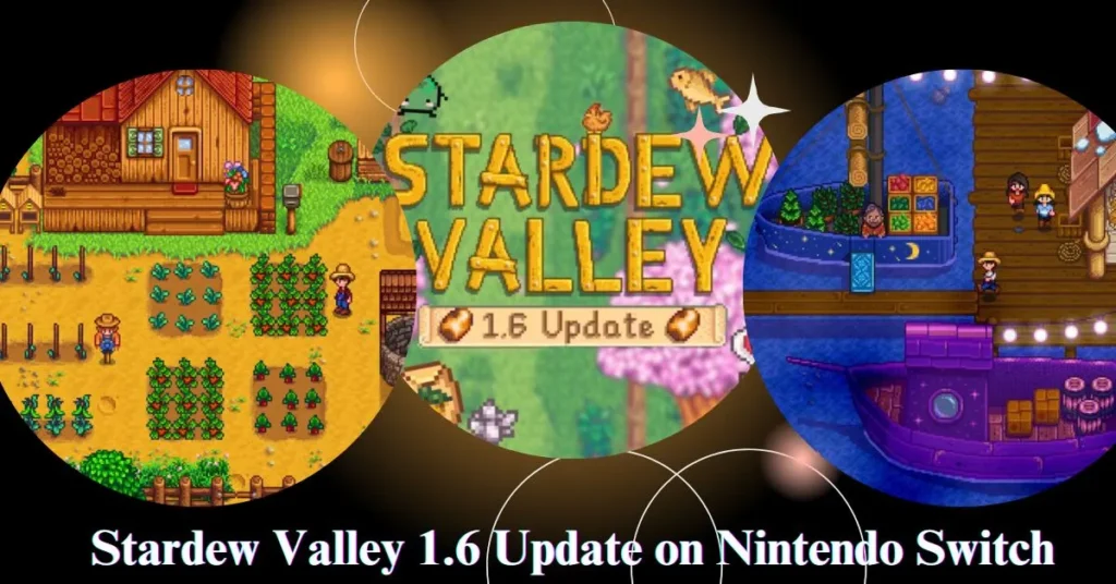 Stardew Valley 1.6 Update on Nintendo Switch