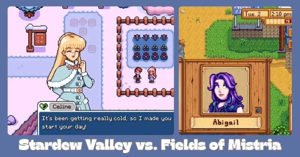 Stardew Valley vs Fields of Mistria