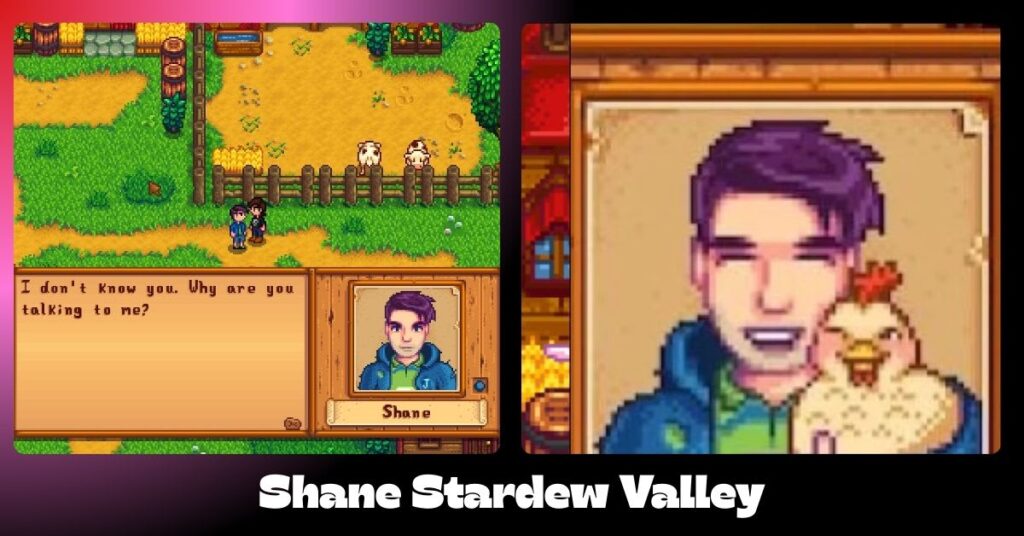 Shane in Stardew Valley