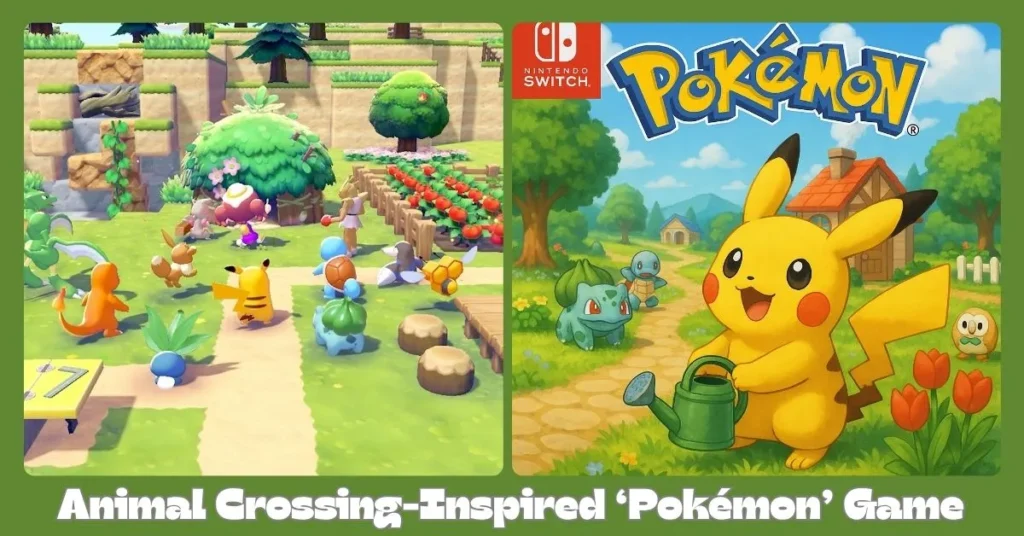 Animal Crossing-Inspired ‘Pokémon’ Game