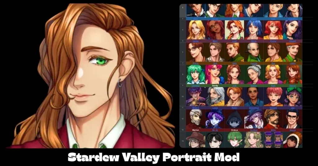 Stardew Valley Portrait Mod